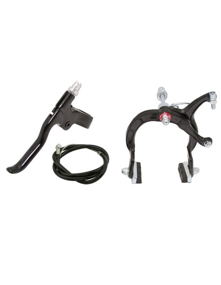 1000a Alloy Brake Front Black.